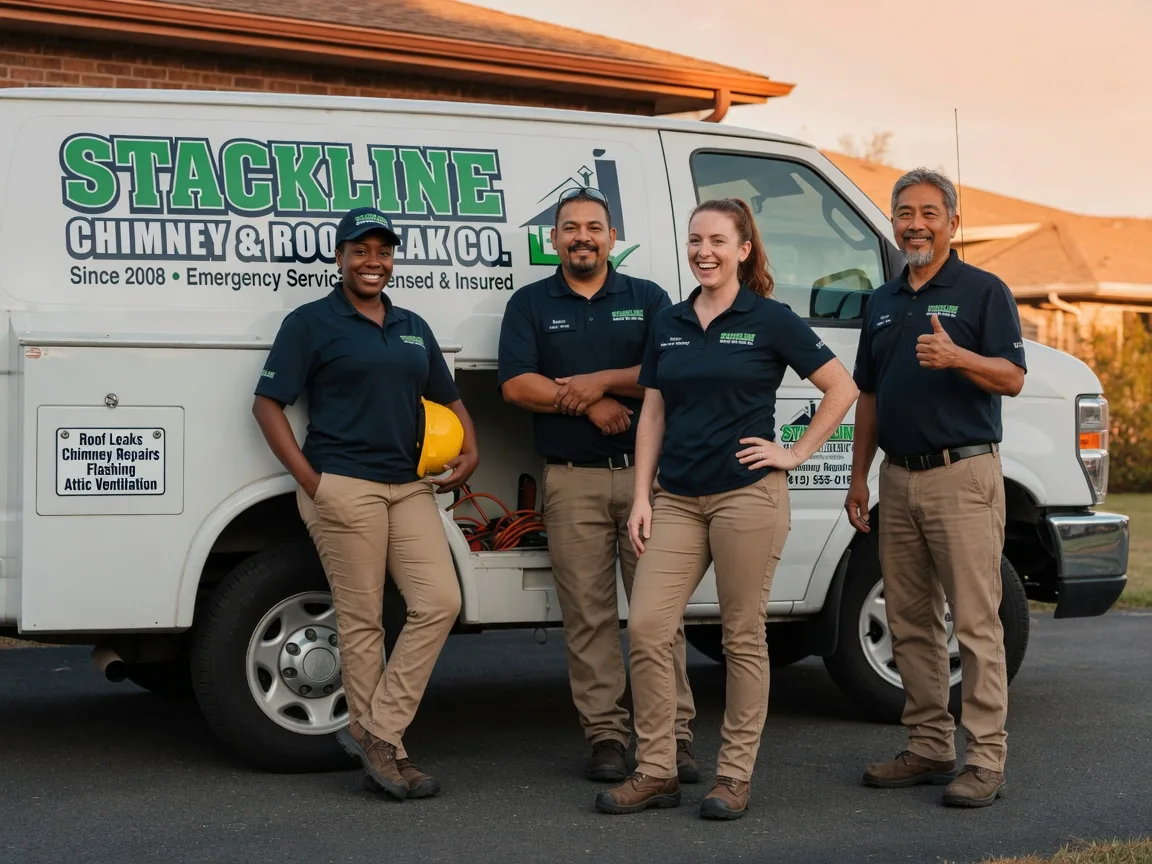 Chimney flashing repair company in Grace, MS
